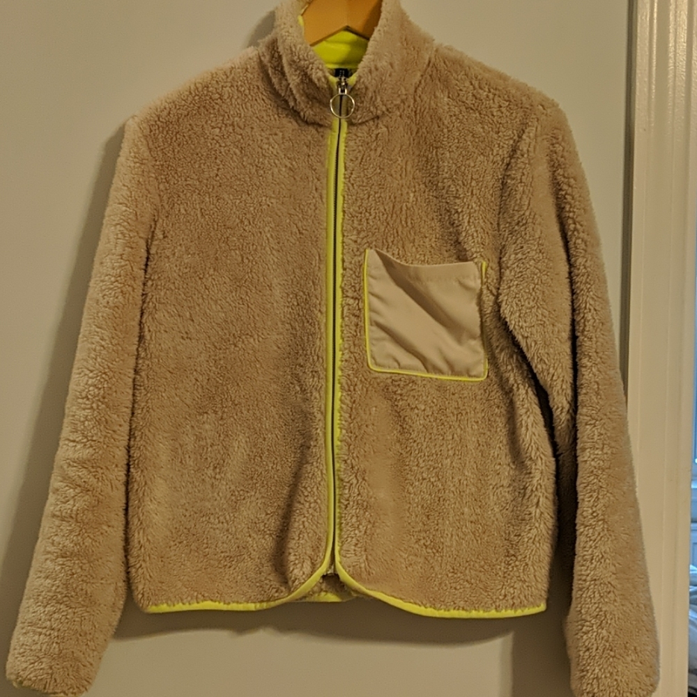 FOUND - H&M Sandy liang inspired beige fleece